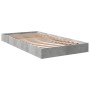 Concrete gray engineered wood bed frame 100x200cm by vidaXL, Beds and slatted bases - Ref: Foro24-842059, Price: 67,52 €, Dis...