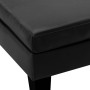 Black faux leather footrest by vidaXL, Ottomans - Ref: Foro24-288775, Price: 93,99 €, Discount: %