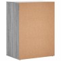 Aparadores 2 uds madera de ingeniería gris Sonoma 60x39x80 cm de vidaXL, Aparadores - Ref: Foro24-3276628, Precio: 192,90 €, ...