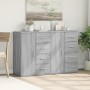 Aparadores 2 uds madera de ingeniería gris Sonoma 59x39x80 cm de vidaXL, Aparadores - Ref: Foro24-3276635, Precio: 195,69 €, ...