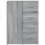 Aparadores 2 uds madera de ingeniería gris Sonoma 59x39x80 cm de vidaXL, Aparadores - Ref: Foro24-3276635, Precio: 195,69 €, ...