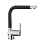 SCHÜTTE Grifo mezclador de lavabo RIO negro mate de SCHÜTTE, Grifos - Ref: Foro24-429403, Precio: 99,06 €, Descuento: %