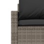 4-piece garden sofa set and gray synthetic rattan cushions by vidaXL, Garden sets - Ref: Foro24-366361, Price: 246,73 €, Disc...