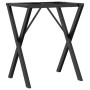 Cast iron X-structure dining table legs 60x50x73cm by vidaXL, Table legs - Ref: Foro24-357905, Price: 48,28 €, Discount: %