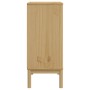 Cómoda cajonera FLORO madera maciza de pino marrón cera de vidaXL, Cajoneras - Ref: Foro24-374008, Precio: 210,62 €, Descuent...