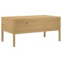 Mesa de centro FLORO madera de pino marrón cera 99x55,5x45 cm de vidaXL, Mesas de centro - Ref: Foro24-374017, Precio: 118,16...