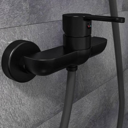 SCHÜTTE Bathtub mixer tap DENVER matt black by SCHÜTTE, Faucets - Ref: Foro24-429340, Price: 79,62 €, Discount: %