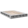 Estructura de cama madera de ingeniería gris hormigón 160x200cm de vidaXL, Camas y somieres - Ref: Foro24-3280464, Precio: 15...