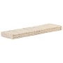 Cojín para palés algodón beige 120x40x7 cm de vidaXL, Cojines para sillas y sofás - Ref: Foro24-48679, Precio: 50,14 €, Descu...