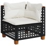 8-piece garden sofa set and black synthetic rattan cushions by vidaXL, Garden sets - Ref: Foro24-3261902, Price: 668,26 €, Di...