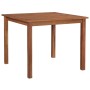 Solid acacia wood garden table 85x85x74 cm by vidaXL, Garden tables - Ref: Foro24-48606, Price: 127,82 €, Discount: %