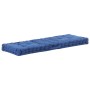 Cojín para palés algodón azul claro 120x40x7 cm de vidaXL, Cojines para sillas y sofás - Ref: Foro24-48687, Precio: 49,08 €, ...