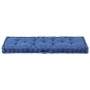 Cojín para palés algodón azul claro 120x40x7 cm de vidaXL, Cojines para sillas y sofás - Ref: Foro24-48687, Precio: 49,08 €, ...