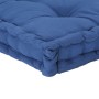 Cojín para palés algodón azul claro 120x40x7 cm de vidaXL, Cojines para sillas y sofás - Ref: Foro24-48687, Precio: 49,08 €, ...