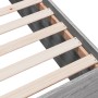 Sonoma gray engineered wood bed frame 150x200 cm by vidaXL, Beds and slatted bases - Ref: Foro24-3280921, Price: 146,43 €, Di...