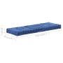 Cojín para palés algodón azul claro 120x40x7 cm de vidaXL, Cojines para sillas y sofás - Ref: Foro24-48687, Precio: 49,08 €, ...