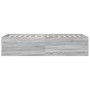 Estructura de cama madera de ingeniería gris Sonoma 90x190 cm de vidaXL, Camas y somieres - Ref: Foro24-3280977, Precio: 105,...