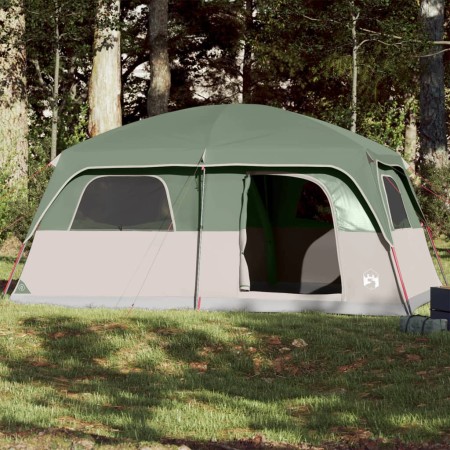 Grünes, wasserdichtes Familien-Campingzelt für 10 Personen von vidaXL, Zelte - Ref: Foro24-94533, Preis: 253,79 €, Rabatt: %