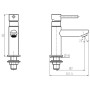 SCHÜTTE Grifo vertical de agua fría LAURANA cromado de SCHÜTTE, Grifos - Ref: Foro24-429365, Precio: 45,82 €, Descuento: %