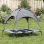 Dog bed with canopy anthracite oxford fabric and steel by vidaXL, Beds for dogs - Ref: Foro24-172595, Price: 55,58 €, Discoun...