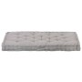 Cojín para palés algodón gris 120x80x10 cm de vidaXL, Cojines para sillas y sofás - Ref: Foro24-48678, Precio: 58,26 €, Descu...