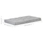 Cojín para palés algodón gris 120x80x10 cm de vidaXL, Cojines para sillas y sofás - Ref: Foro24-48678, Precio: 58,26 €, Descu...