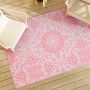 Alfombra de exterior PP rosa 140x200 cm de vidaXL, Protectores para exterior - Ref: Foro24-317037, Precio: 30,99 €, Descuento: %