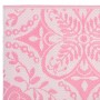 Alfombra de exterior PP rosa 140x200 cm de vidaXL, Protectores para exterior - Ref: Foro24-317037, Precio: 30,99 €, Descuento: %