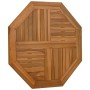 Octagonal solid teak wood table top 80x80x2.5 cm by vidaXL, Table tops - Ref: Foro24-366666, Price: 101,82 €, Discount: %