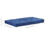 Cojín para palés algodón azul claro 120x80x10 cm de vidaXL, Cojines para sillas y sofás - Ref: Foro24-48688, Precio: 91,74 €,...