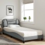 Bed with light gray fabric mattress 80x200 cm by vidaXL, Beds and slatted bases - Ref: Foro24-3208492, Price: 275,87 €, Disco...