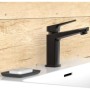 SCHÜTTE Grifo mezclador de lavabo RAVEN negro mate de SCHÜTTE, Grifos - Ref: Foro24-429357, Precio: 106,47 €, Descuento: %