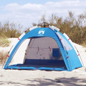 Strandzelt 2 Personen wasserdicht schnell öffnend blau von vidaXL, Zelte - Ref: Foro24-4005302, Preis: 64,29 €, Rabatt: %