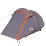 Wasserdichtes 3-Personen-Tunnelzelt in Grau und Orange von vidaXL, Zelte - Ref: Foro24-94602, Preis: 68,28 €, Rabatt: %