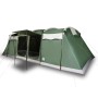 Family tunnel tent 8 people waterproof green by vidaXL, tents - Ref: Foro24-94616, Price: 338,99 €, Discount: %