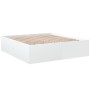 Estructura de cama madera de ingeniería blanca 180x200 cm de vidaXL, Camas y somieres - Ref: Foro24-3280902, Precio: 154,71 €...