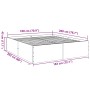 Estructura de cama madera de ingeniería blanca 180x200 cm de vidaXL, Camas y somieres - Ref: Foro24-3280902, Precio: 154,71 €...