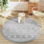 Gray PP outdoor rug Ø160 cm by vidaXL, Outdoor protectors - Ref: Foro24-368531, Price: 23,63 €, Discount: %