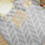 Gray PP outdoor rug Ø200 cm by vidaXL, Outdoor protectors - Ref: Foro24-368550, Price: 40,22 €, Discount: %