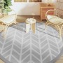 Gray PP outdoor rug Ø200 cm by vidaXL, Outdoor protectors - Ref: Foro24-368550, Price: 40,22 €, Discount: %