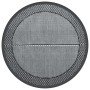 Gray PP outdoor rug Ø200 cm by vidaXL, Outdoor protectors - Ref: Foro24-368460, Price: 40,08 €, Discount: %