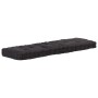 Cojín para palés algodón negro 120x40x7 cm de vidaXL, Cojines para sillas y sofás - Ref: Foro24-48673, Precio: 43,05 €, Descu...