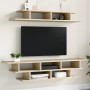 Muebles de TV de pared madera de ingeniería roble Sonoma de vidaXL, Muebles TV - Ref: Foro24-840732, Precio: 56,46 €, Descuen...