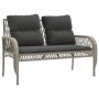 4-piece garden sofa set and gray synthetic rattan cushions by vidaXL, Garden sets - Ref: Foro24-368732, Price: 351,42 €, Disc...