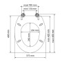 SCHÜTTE WC-Deckel aus Massivholz MDF braun von SCHÜTTE, Toiletten- und Bidetsitze - Ref: Foro24-429413, Preis: 63,72 €, Rabat...