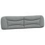 Bed with light gray fabric mattress 200x200 cm by vidaXL, Beds and slatted bases - Ref: Foro24-3208555, Price: 499,98 €, Disc...