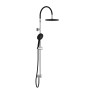 SCHÜTTE MATAO RAIN overhead shower set matt black chrome by SCHÜTTE, shower heads - Ref: Foro24-429382, Price: 139,69 €, Disc...