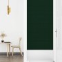 Wall panels 12 pcs dark green velvet 90x30cm 3.24 m² by vidaXL, Wall covering - Ref: Foro24-344128, Price: 75,79 €, Discount: %