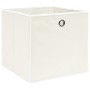 Storage boxes 10 units white fabric 32x32x32 cm by vidaXL, Storage baskets - Ref: Foro24-288351, Price: 56,37 €, Discount: %