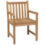 Garden chairs 8 pcs solid teak wood beige cushions by vidaXL, Garden chairs - Ref: Foro24-3073076, Price: 1,00 €, Discount: %